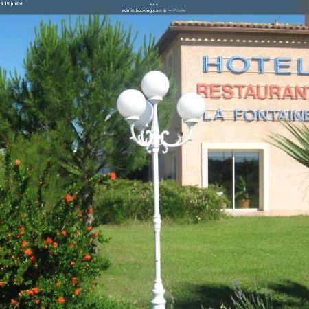 La Fontaine Hotel Vidauban Exterior foto