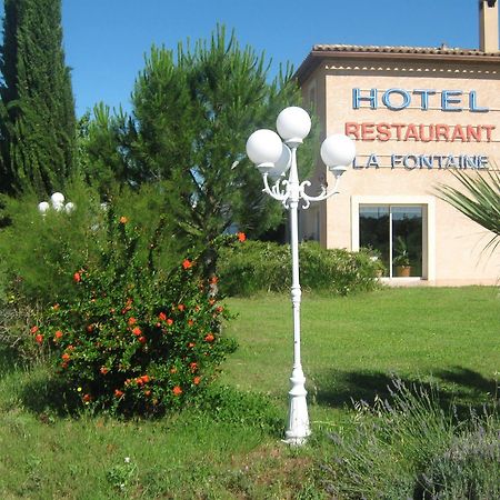 La Fontaine Hotel Vidauban Exterior foto