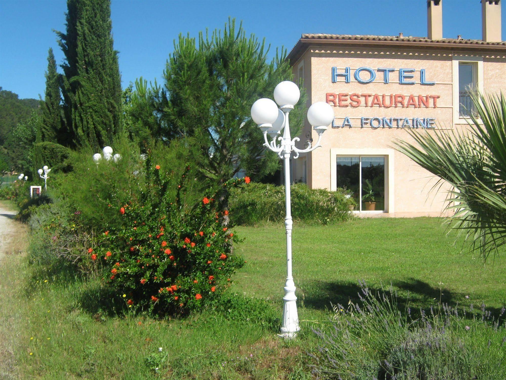 La Fontaine Hotel Vidauban Exterior foto