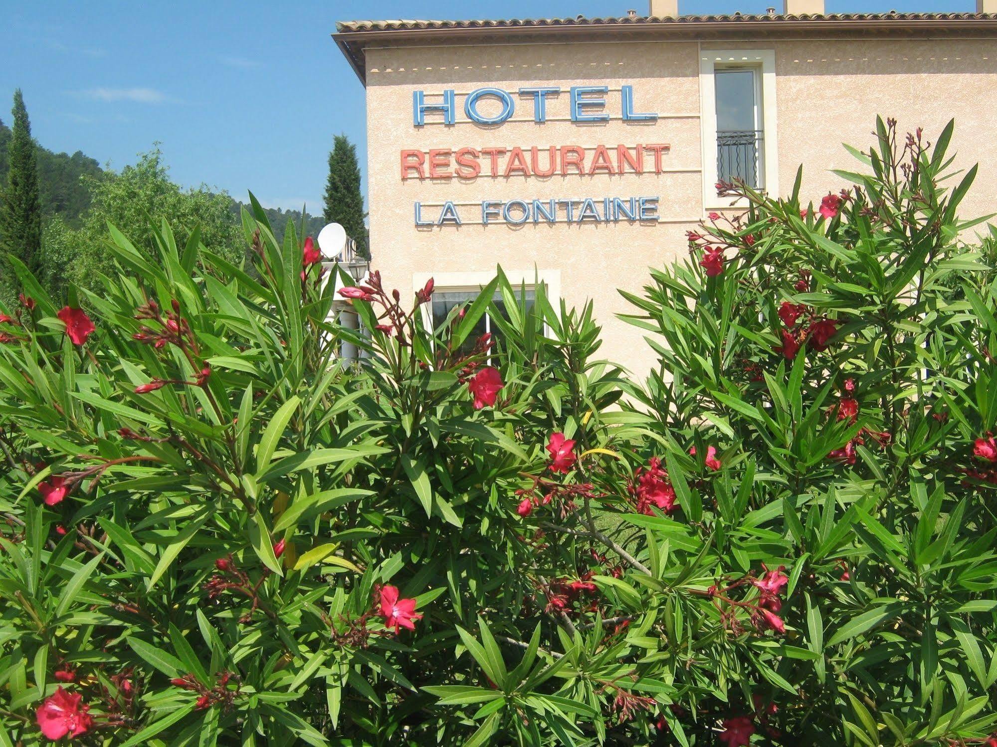 La Fontaine Hotel Vidauban Exterior foto